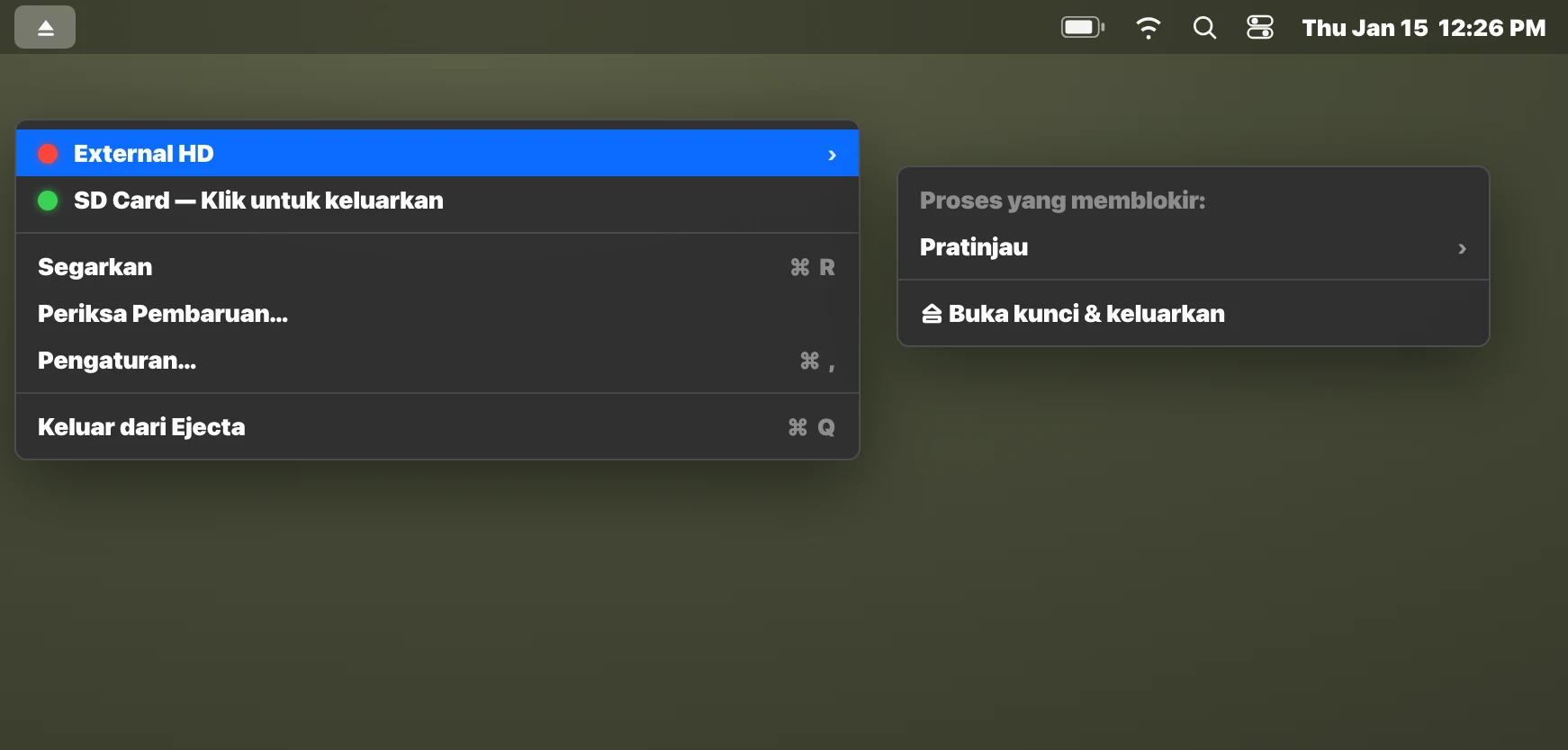 Langkah 2: Lihat proses yang memblokir